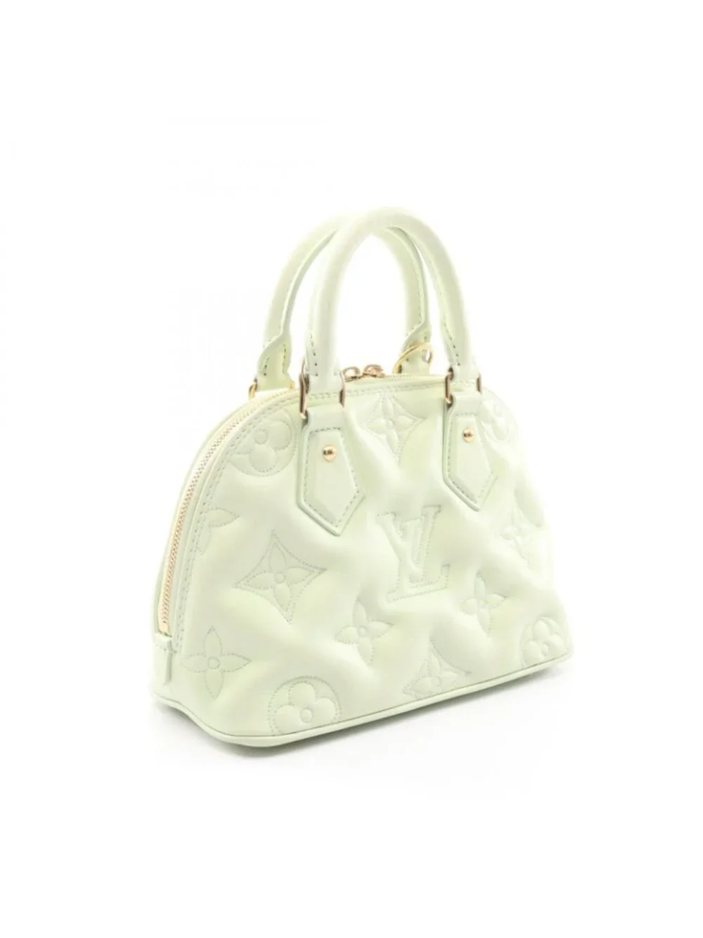 Louis Vuitton Alma Soft BB 2-Way Vert Leather Handbag